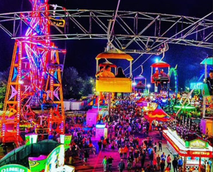 Hickory Fair Midway Rides